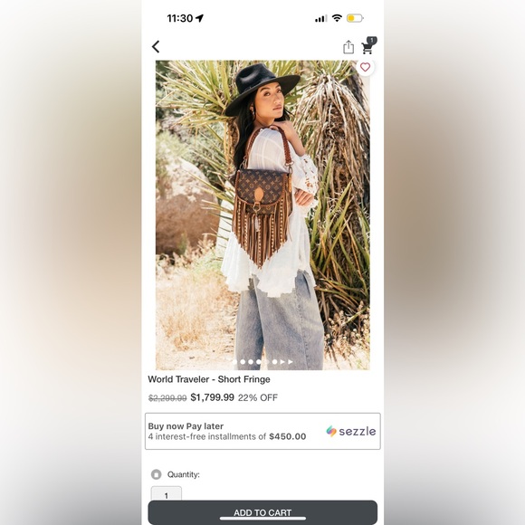 Vintage boho world traveler purse - Picture 11 of 12